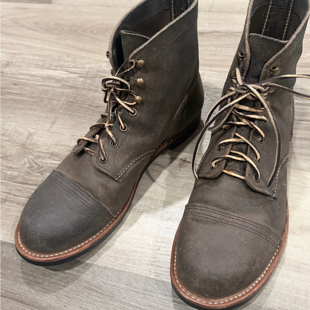 Red Wing Heritage brown Iron Ranger boots  Men’s Size 11.5 Excellent condition